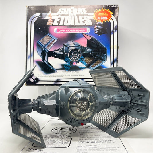 Vintage Ken Star Wars Vehicle Darth Vader TIE Fighter - Complete in Canadian Collector Series Box