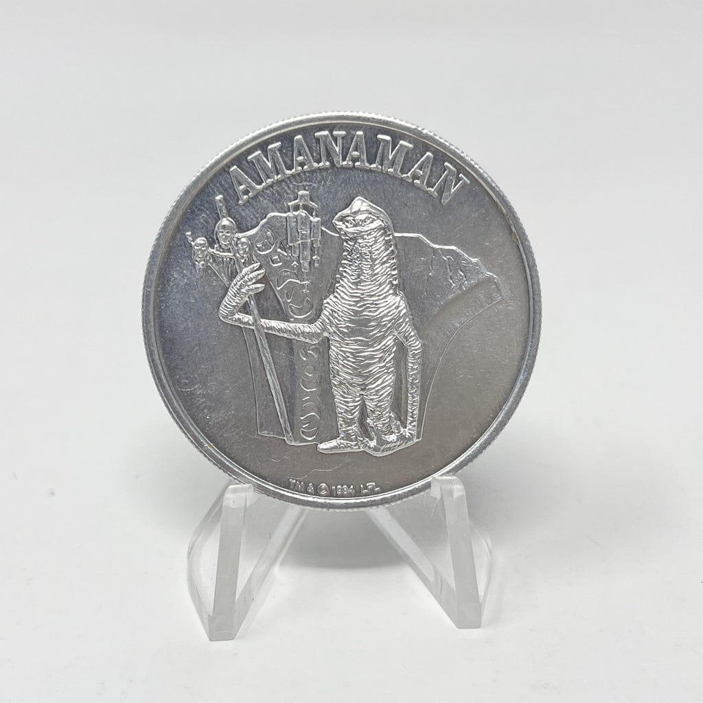 Vintage Kenner Star Wars Coin Amanaman POTF Coin