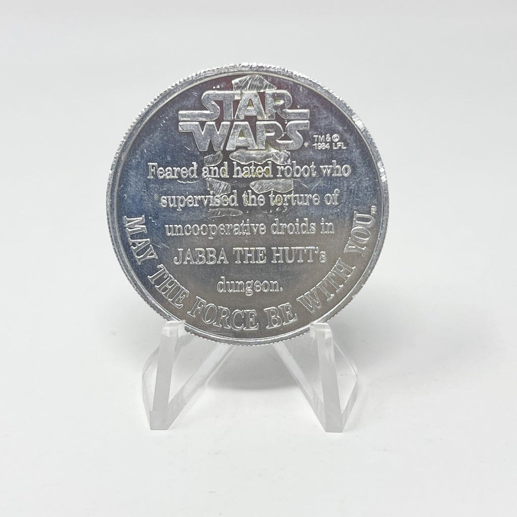 Vintage Kenner Star Wars Coin EV-9D9 POTF Coin