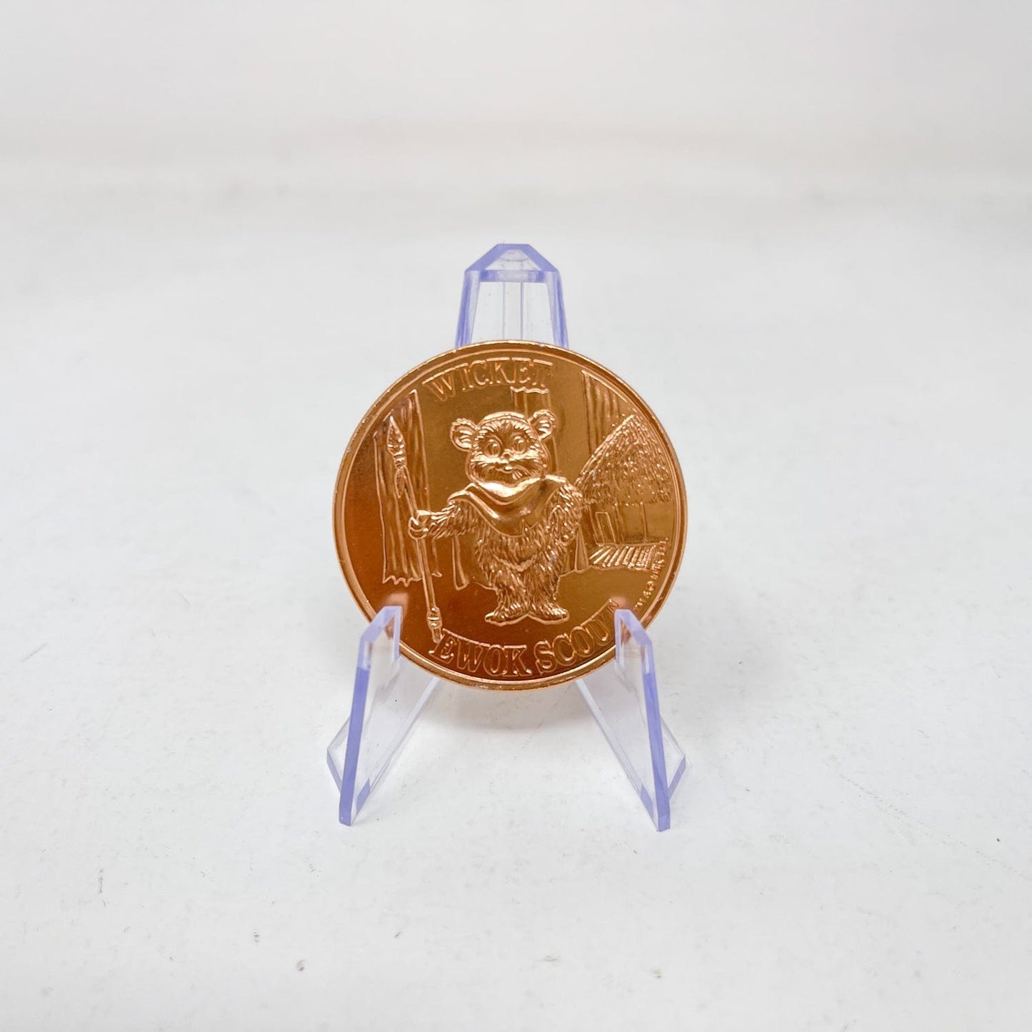 Vintage Kenner Star Wars Coin EWOKS Wicket Coin