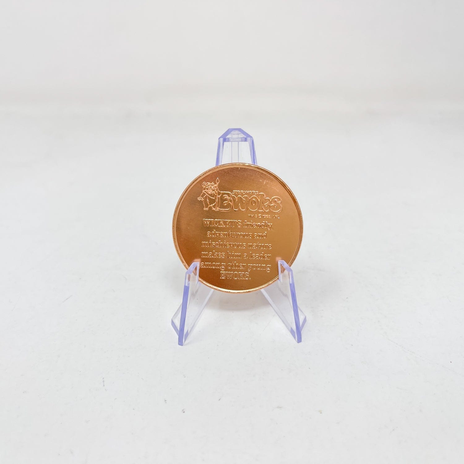 Vintage Kenner Star Wars Coin EWOKS Wicket Coin