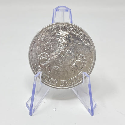 Vintage Kenner Star Wars Coin Han Solo Carbon Feeze POTF Coin