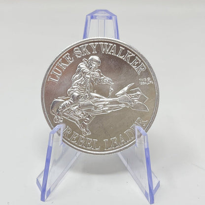 Vintage Kenner Star Wars Coin Luke Skywalker Endor POTF Coin