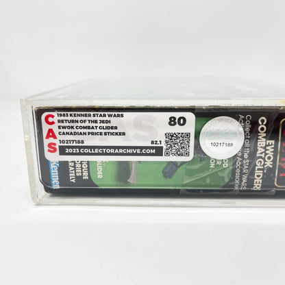 Vintage Kenner Star Wars Ewok Combat Glider - Graded CAS 80 w/ Canadian Price Tag