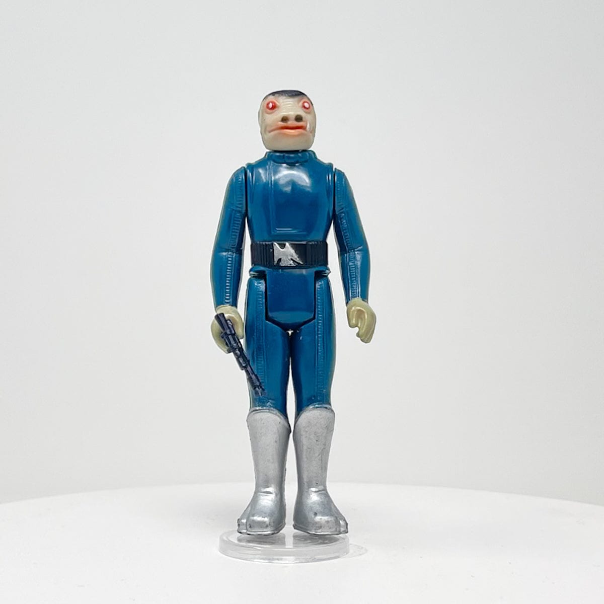 Vintage Kenner Star Wars LC Snaggletooth - BLUE - Loose Complete