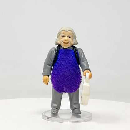Vintage Kenner Star Wars LC Ugnaught (Blue and Purple Smock) Loose Complete