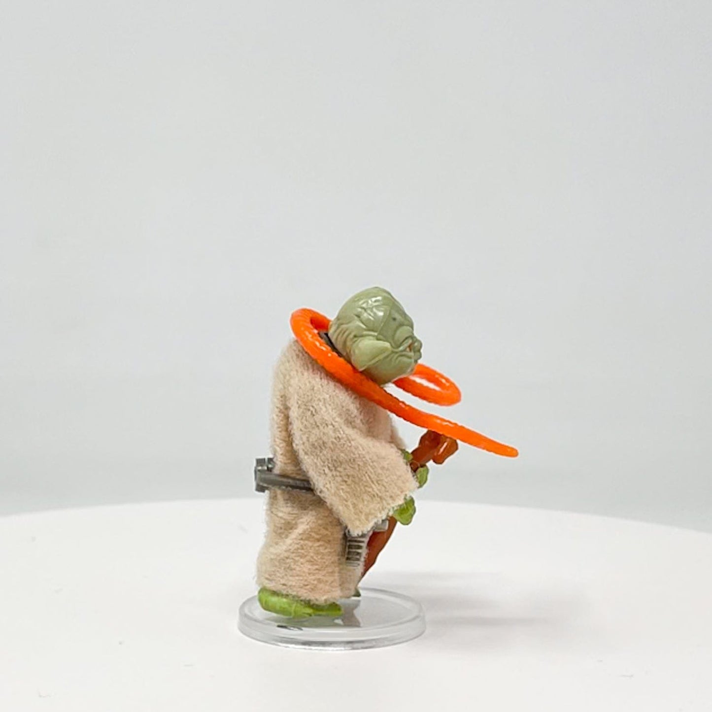Vintage Kenner Star Wars LC Yoda with Orange Snake Loose Complete