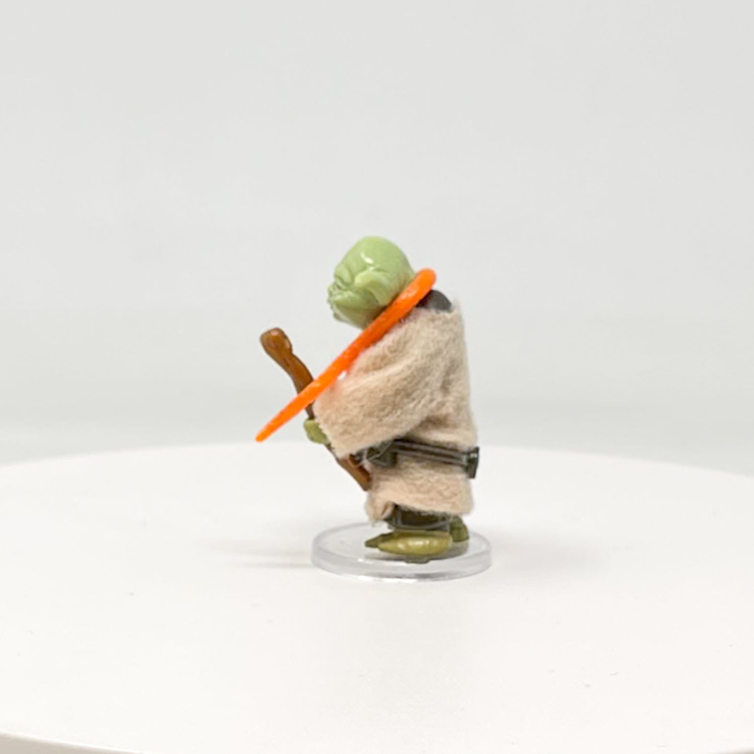 Vintage Kenner Star Wars LC Yoda with Orange Snake Loose Complete