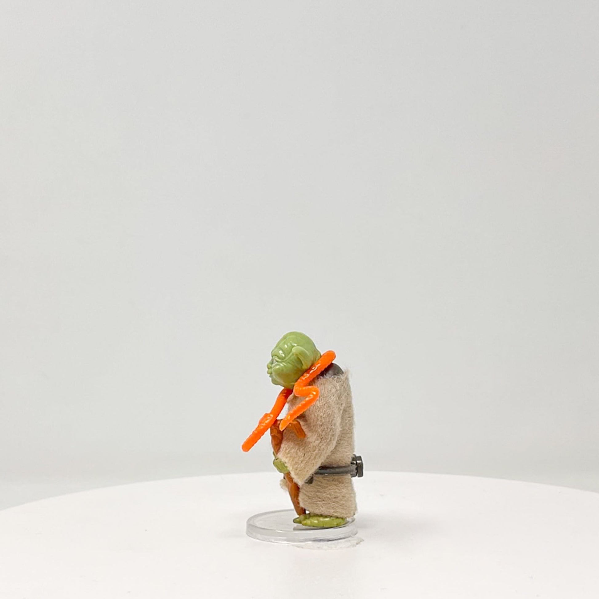 Vintage Kenner Star Wars LC Yoda with Orange Snake Loose Complete