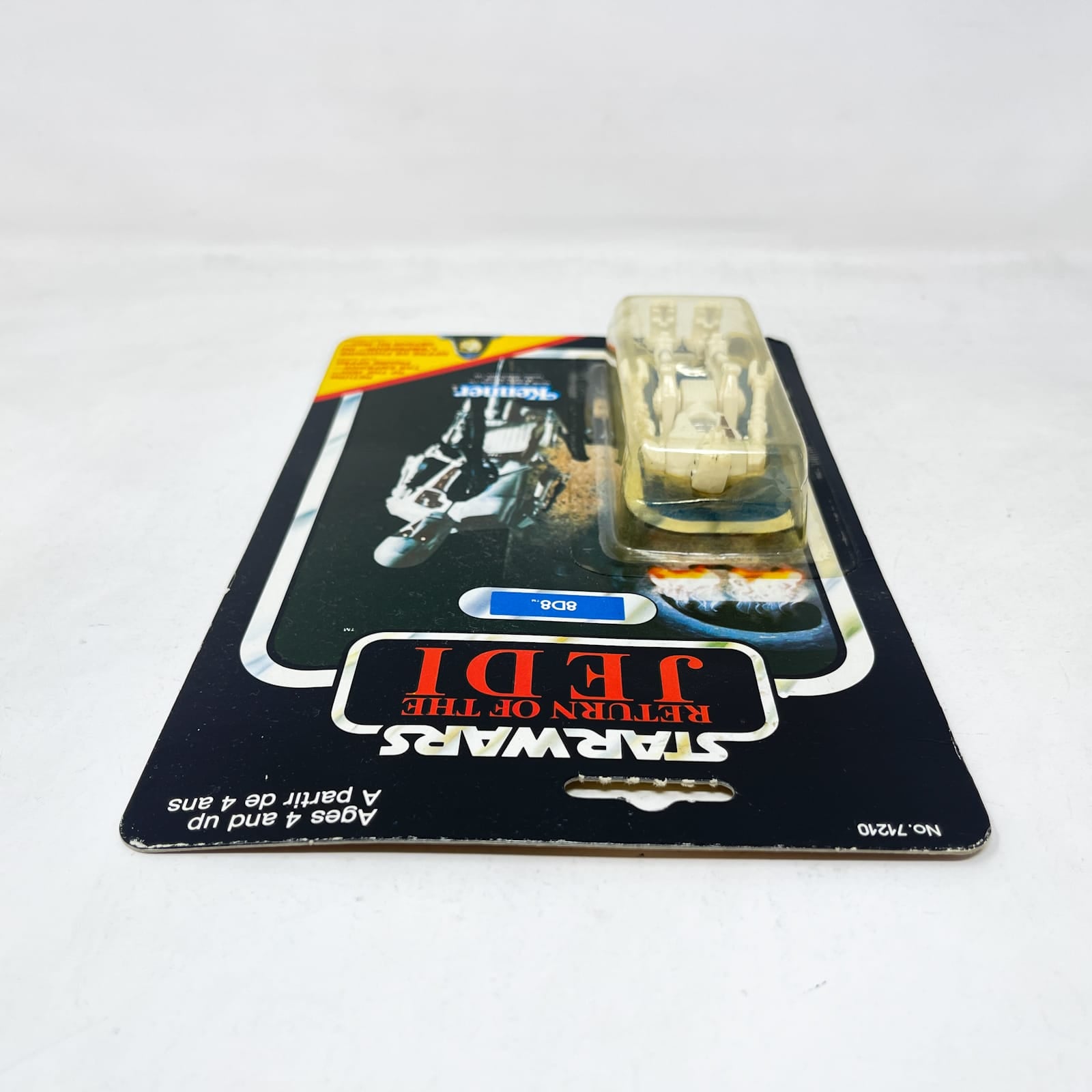 Vintage Kenner Star Wars MOC 8D8 ROTJ 77A-back  - Mint on Card - Vintage Kenner (1983)