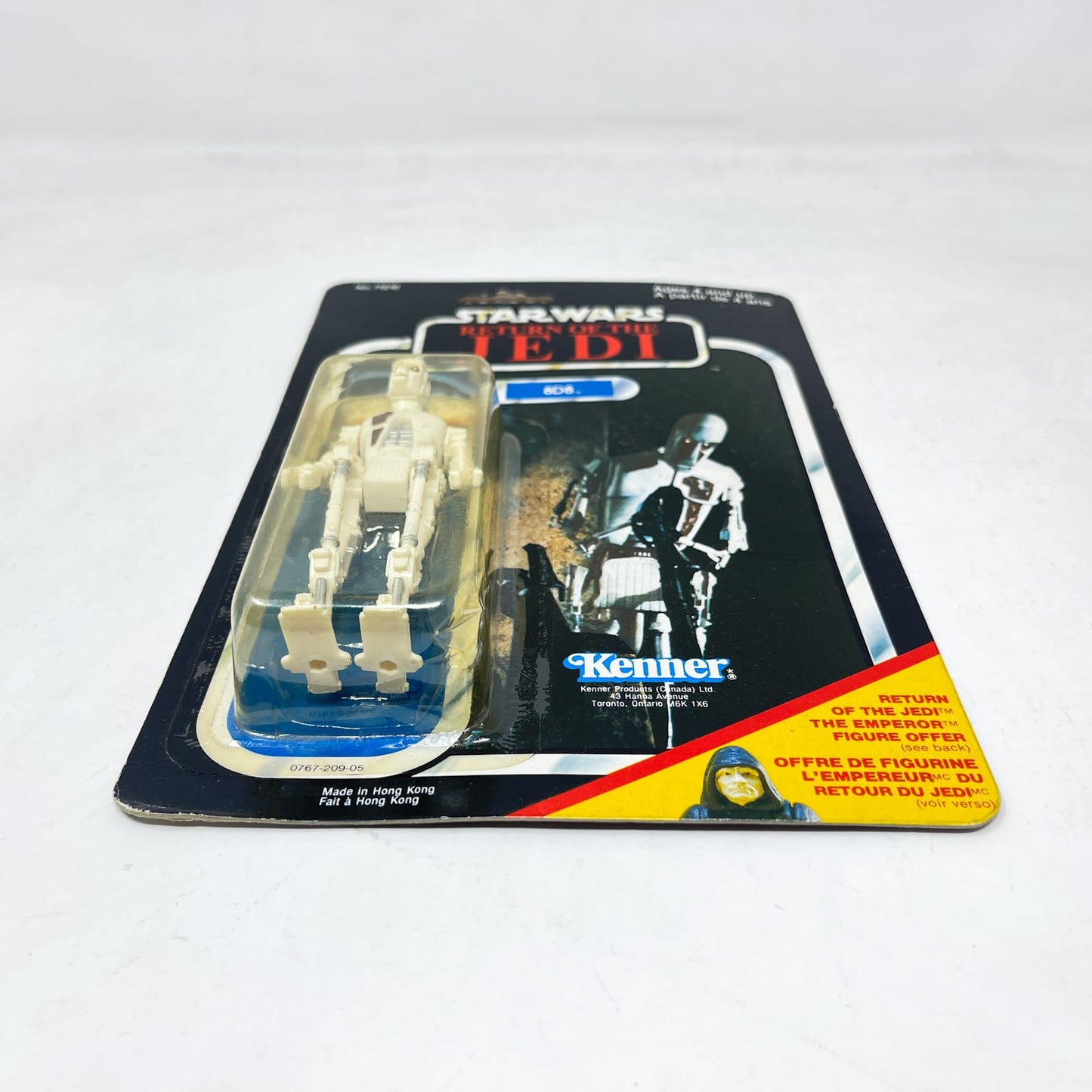 Vintage Kenner Star Wars MOC 8D8 ROTJ 77A-back  - Mint on Card - Vintage Kenner (1983)