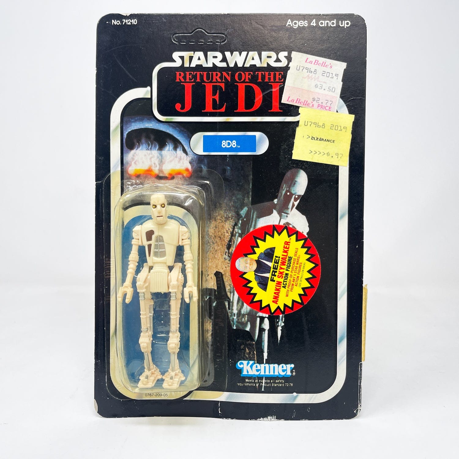 8D8 ROTJ 77A- back MOC Vintage Star Wars - Mint on Card Kenner – 4th ...