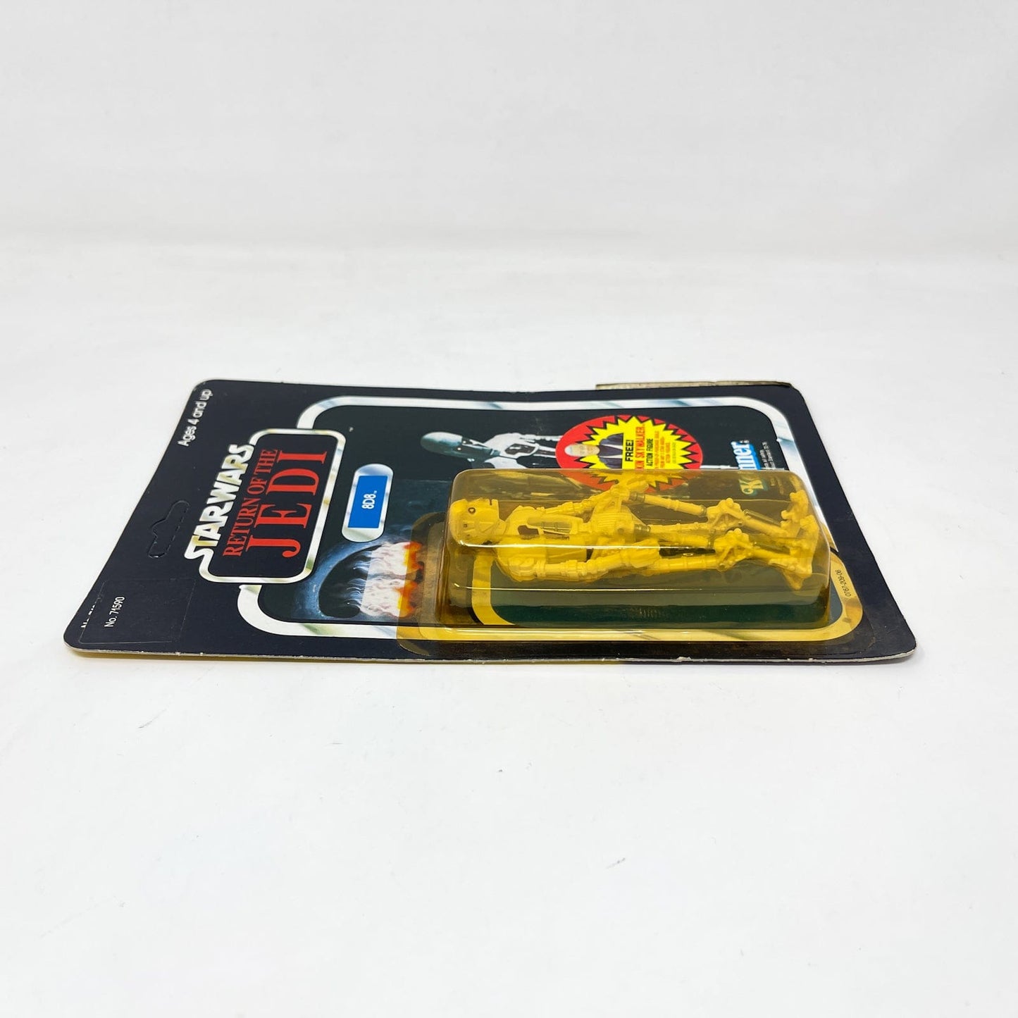 Vintage Kenner Star Wars MOC 8D8 ROTJ 79B-back  - Mint on Card