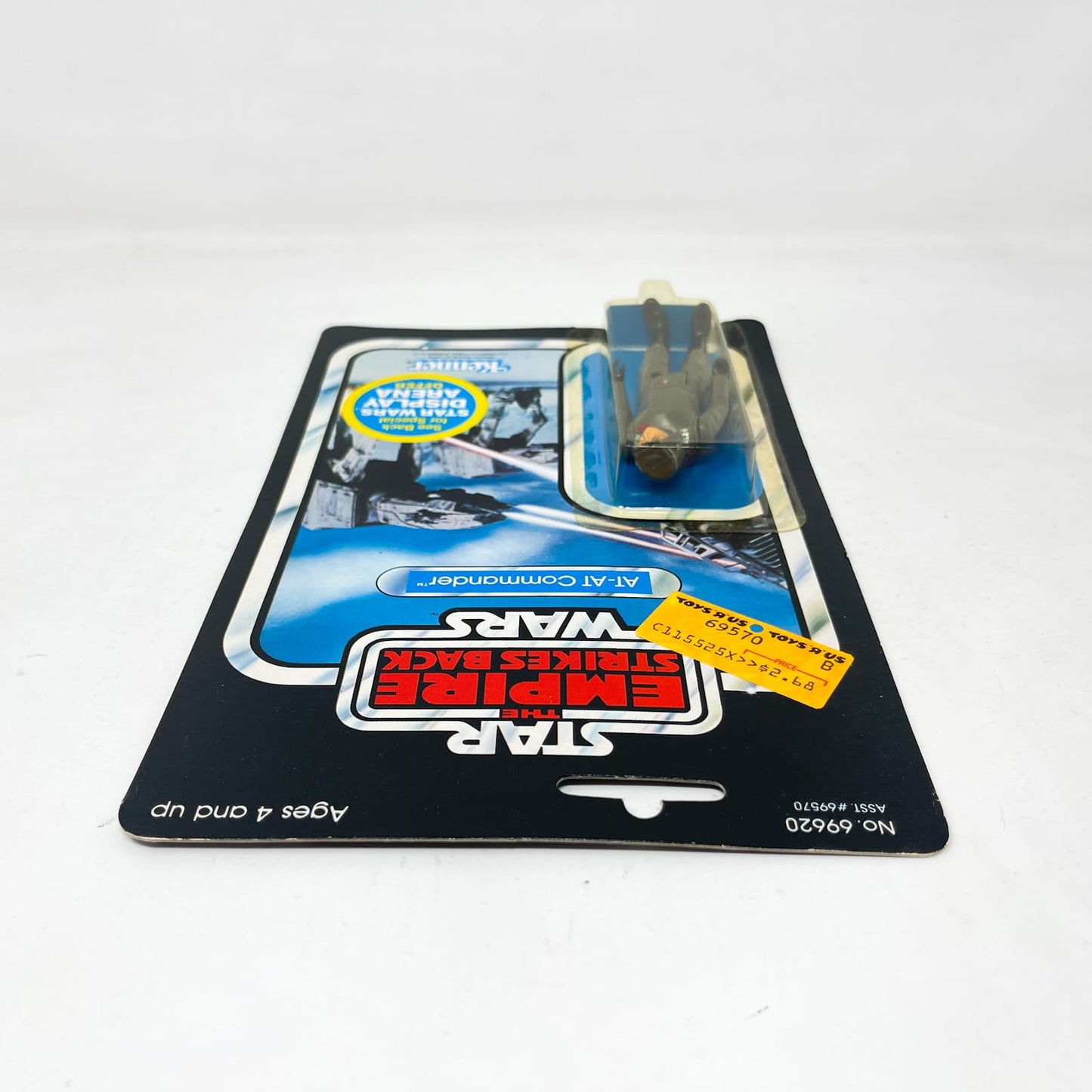 Vintage Kenner Star Wars MOC AT-AT Commander ESB 45A-back - Mint on Card - Vintage Kenner (1980)