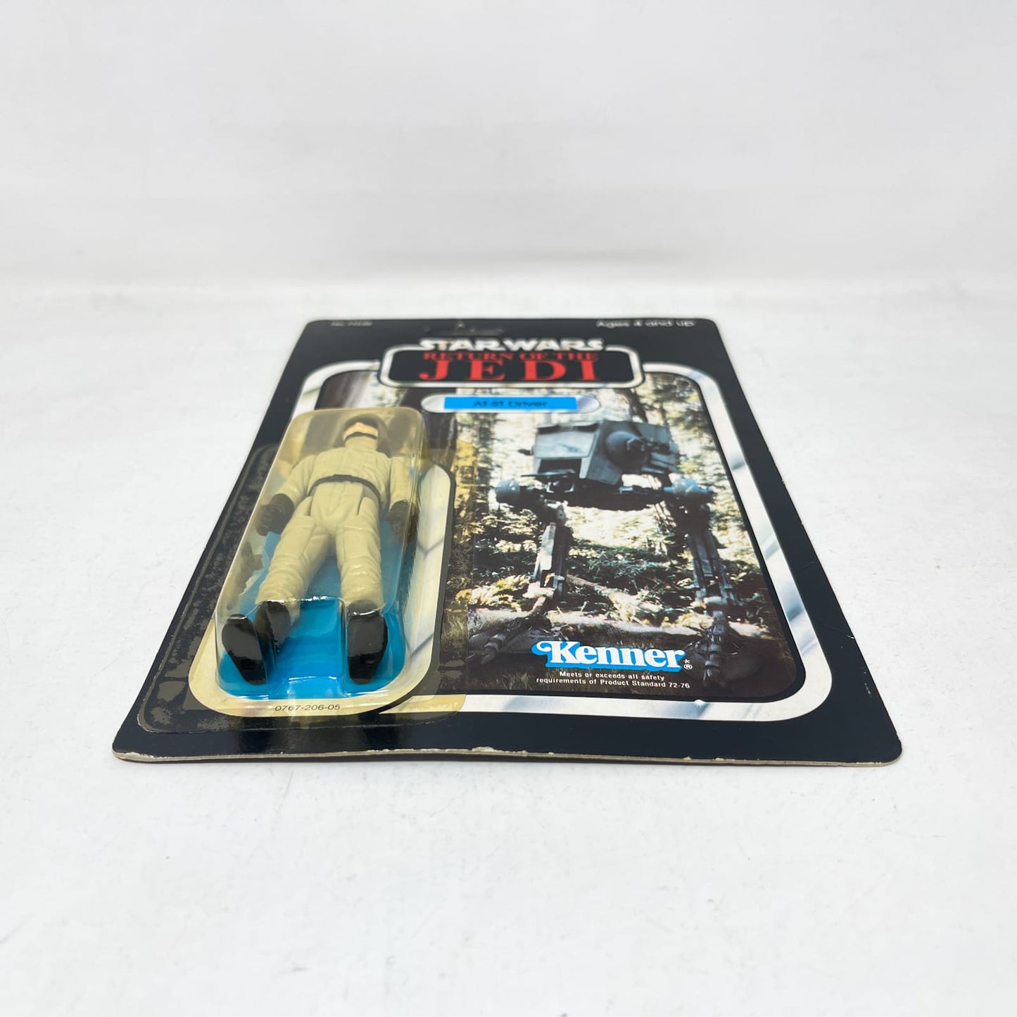 Vintage Kenner Star Wars MOC AT-ST Driver ROTJ 77A-back - Mint on Card - Vintage Kenner (1983)