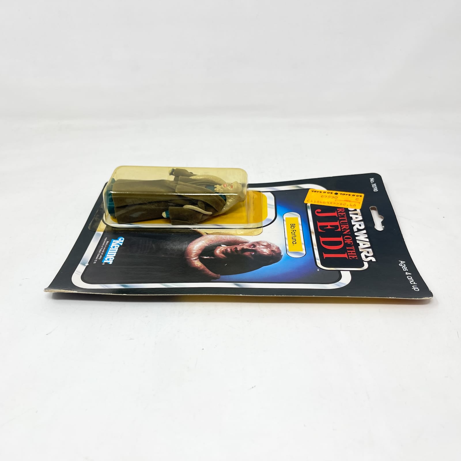 Vintage Kenner Star Wars MOC Bib Fortuna ROTJ 65A Back - Mint on Card