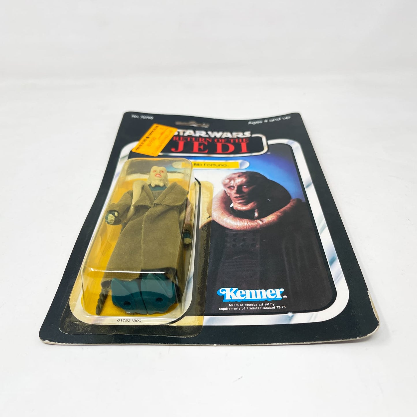 Vintage Kenner Star Wars MOC Bib Fortuna ROTJ 65A Back - Mint on Card