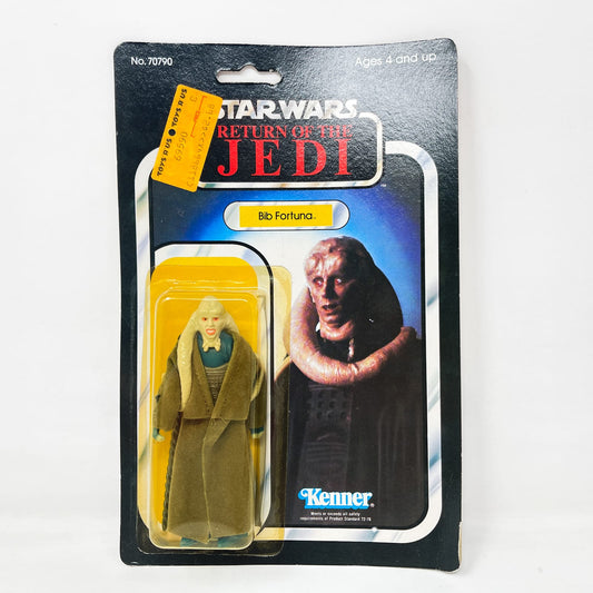 Vintage Kenner Star Wars MOC Bib Fortuna ROTJ 65A Back - Mint on Card