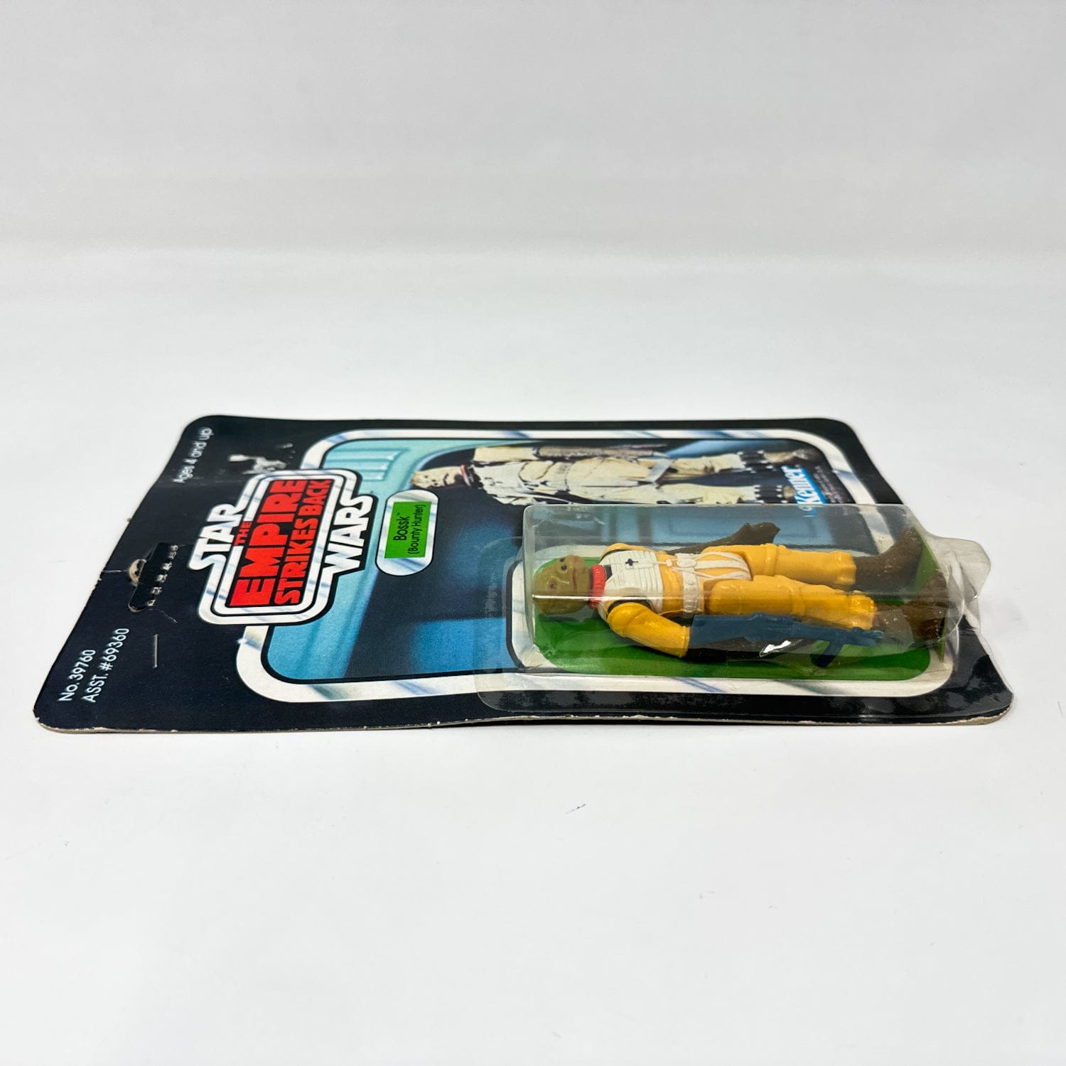 Vintage Kenner Star Wars MOC Bossk ESB 41B-back  - Mint on Card