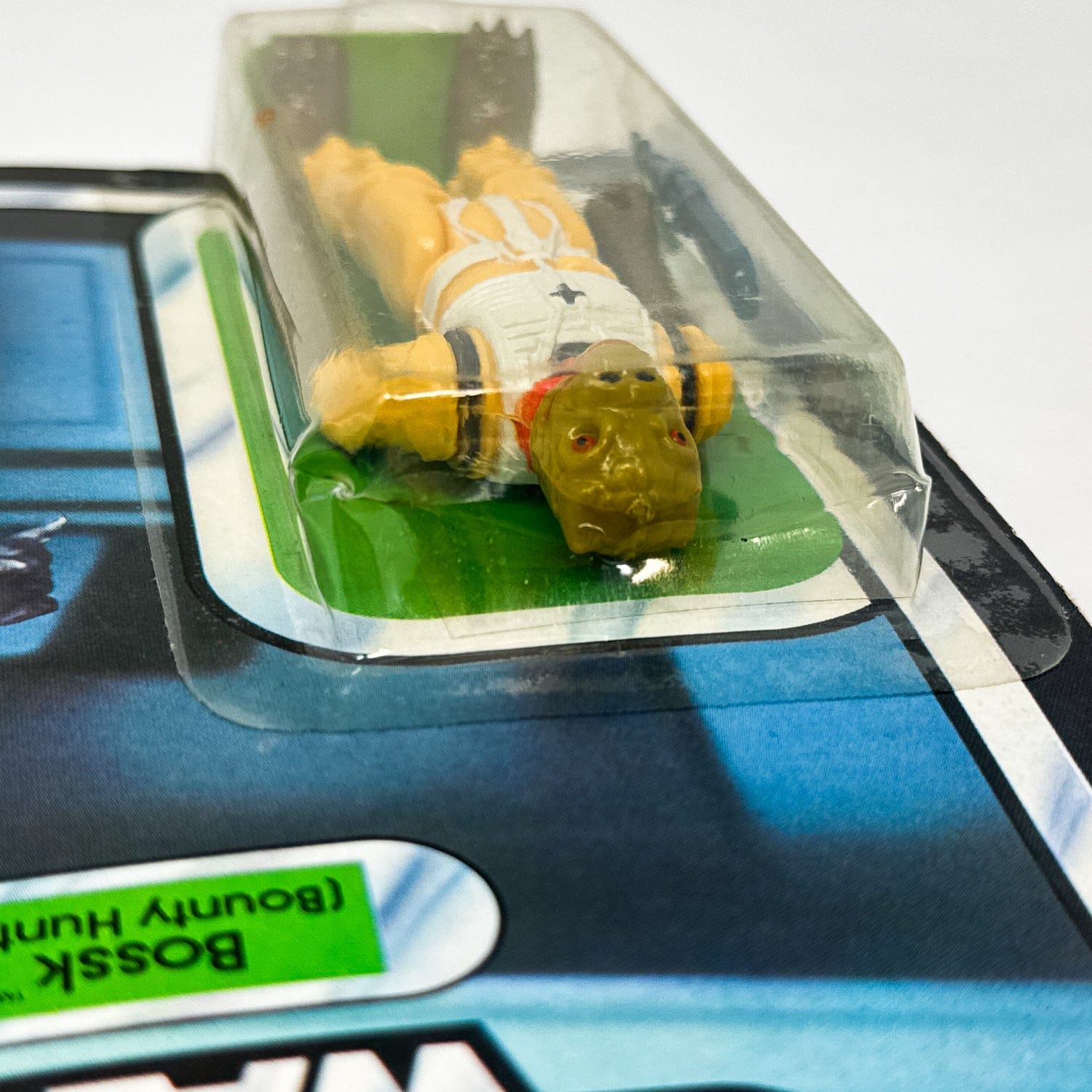 Vintage Kenner Star Wars MOC Bossk ESB 41B-back  - Mint on Card