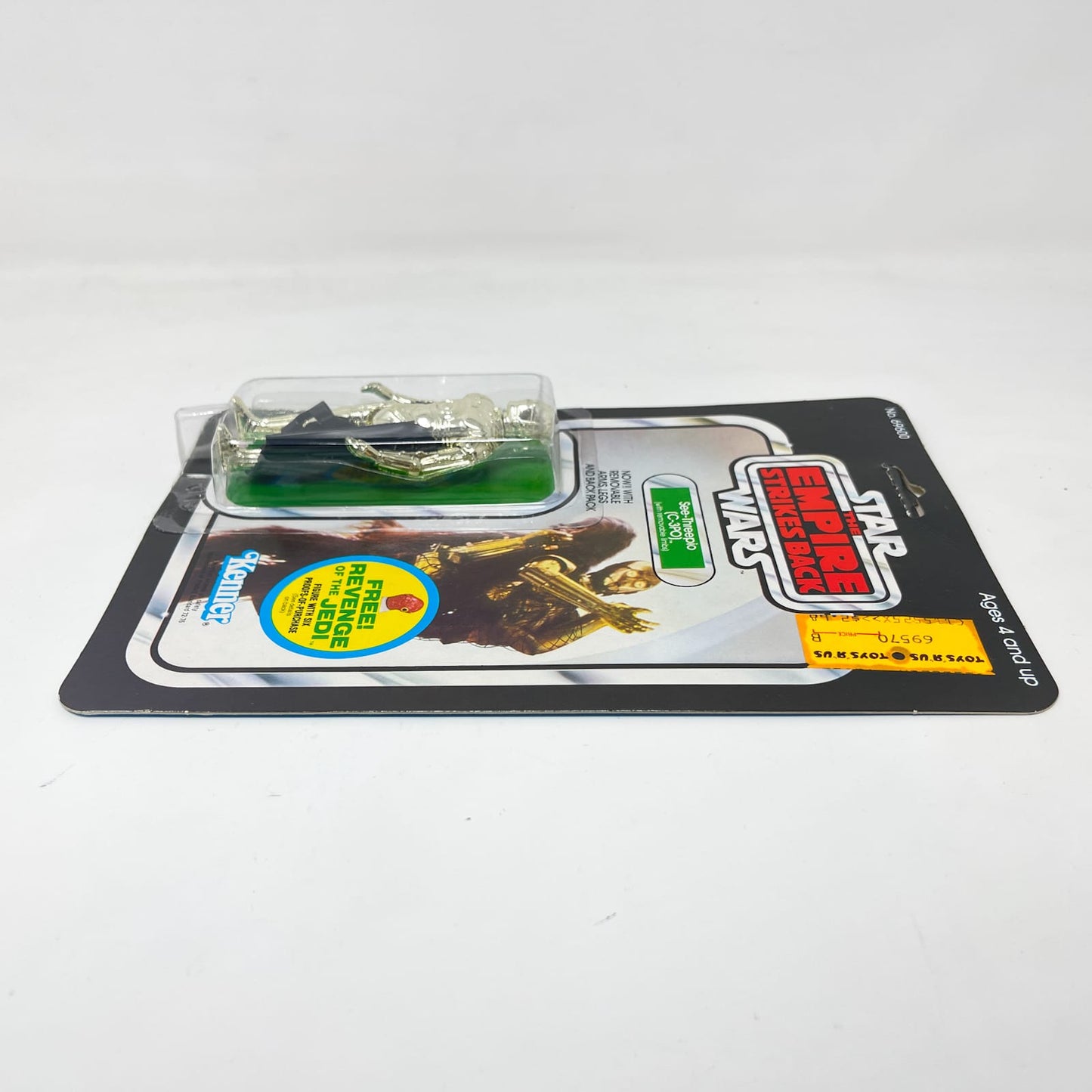 Vintage Kenner Star Wars MOC C-3PO Removable Limbs ESB 48C-back  - Mint on Card - Vintage Kenner (1980)