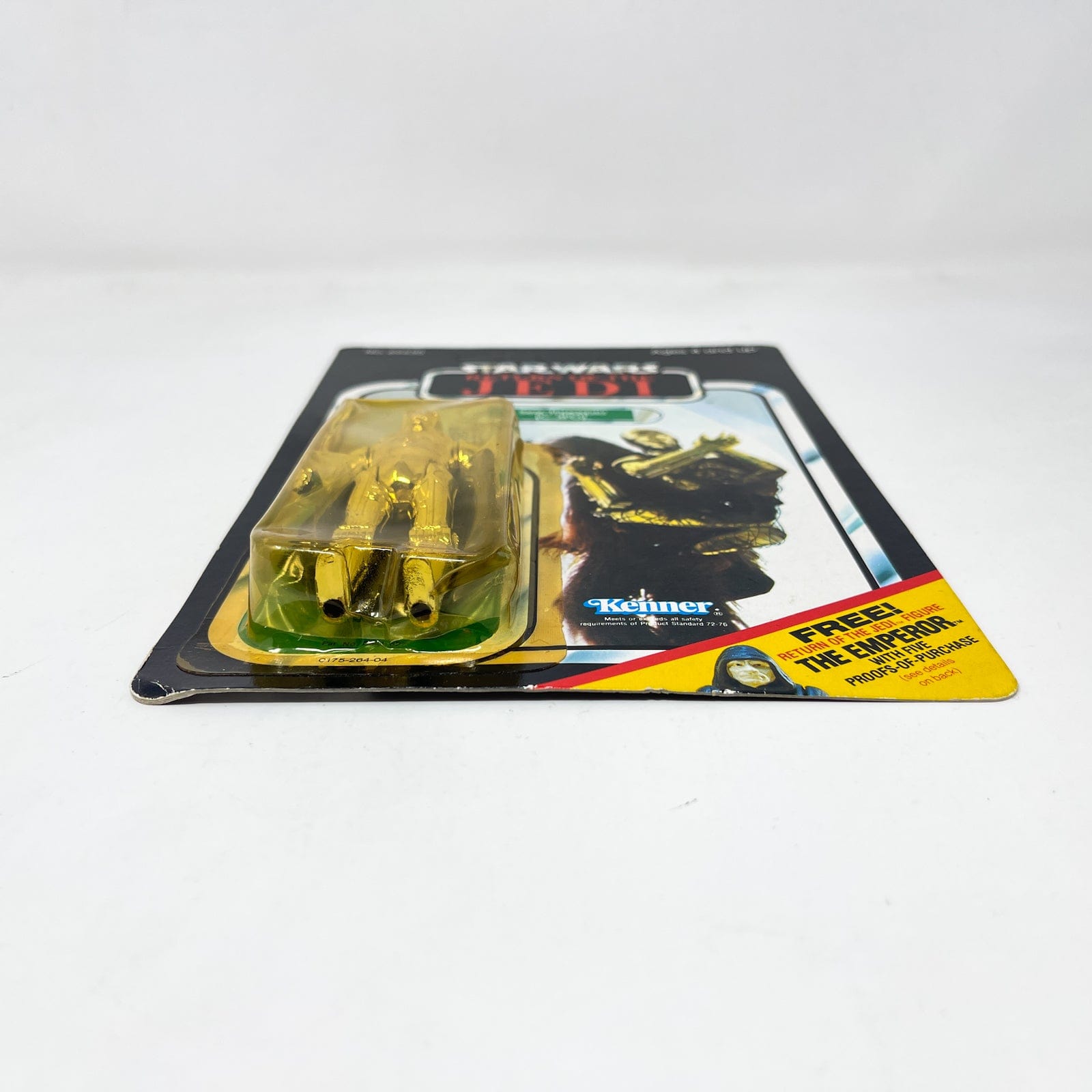 Vintage Kenner Star Wars MOC C-3PO Removable Limbs ROTJ 65C-back  - Mint on Card