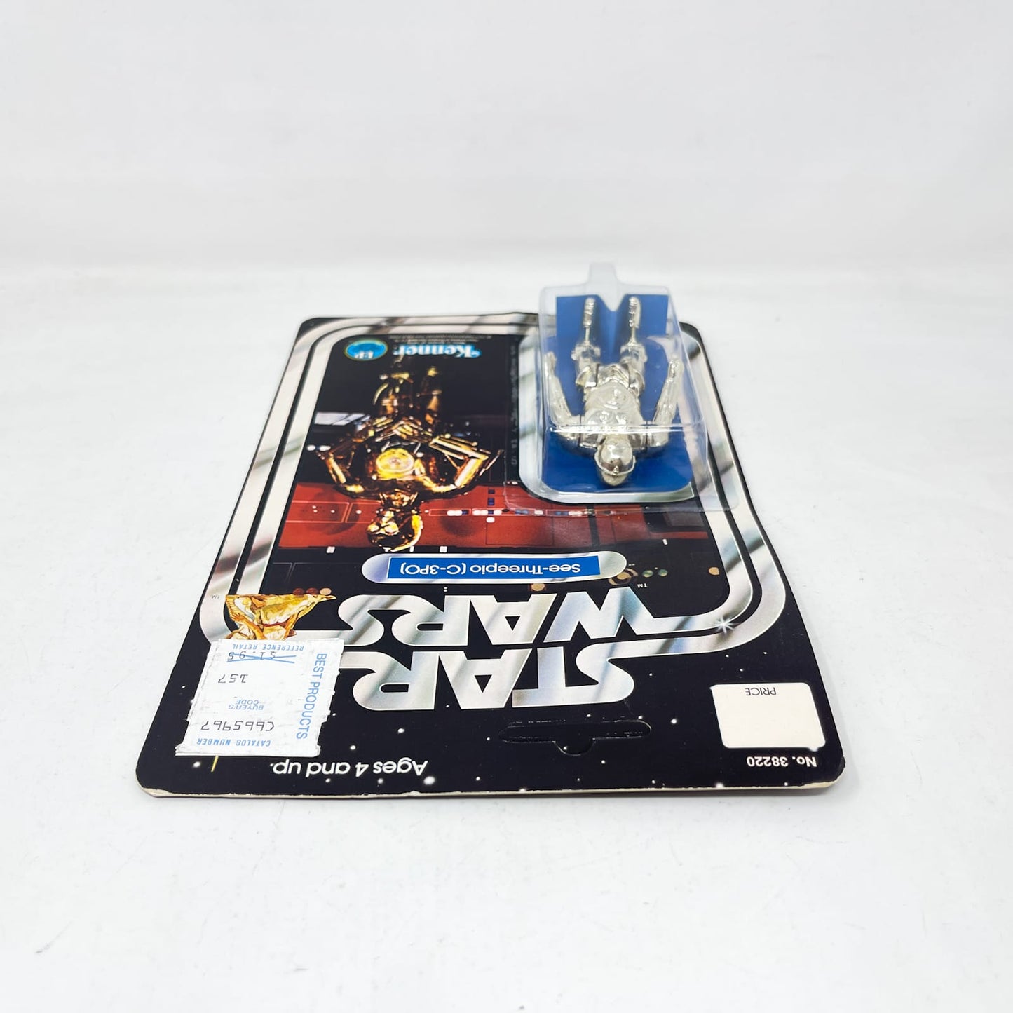 Vintage Kenner Star Wars MOC C-3PO Star Wars 12B-Back - Mint on Card - Vintage Kenner (1977)
