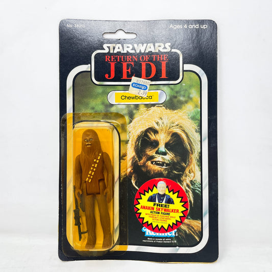 Vintage Kenner Star Wars MOC Chewbacca ROTJ 77B Back - Mint on Card - Vintage Kenner (1983)