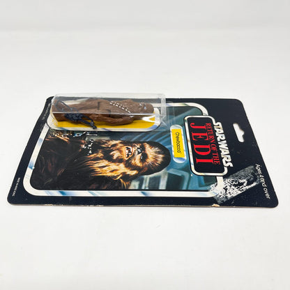 Vintage Kenner Star Wars MOC Chewbacca ROTJ Palitoy 65D w/ Clipper Sticker - Mint on Card