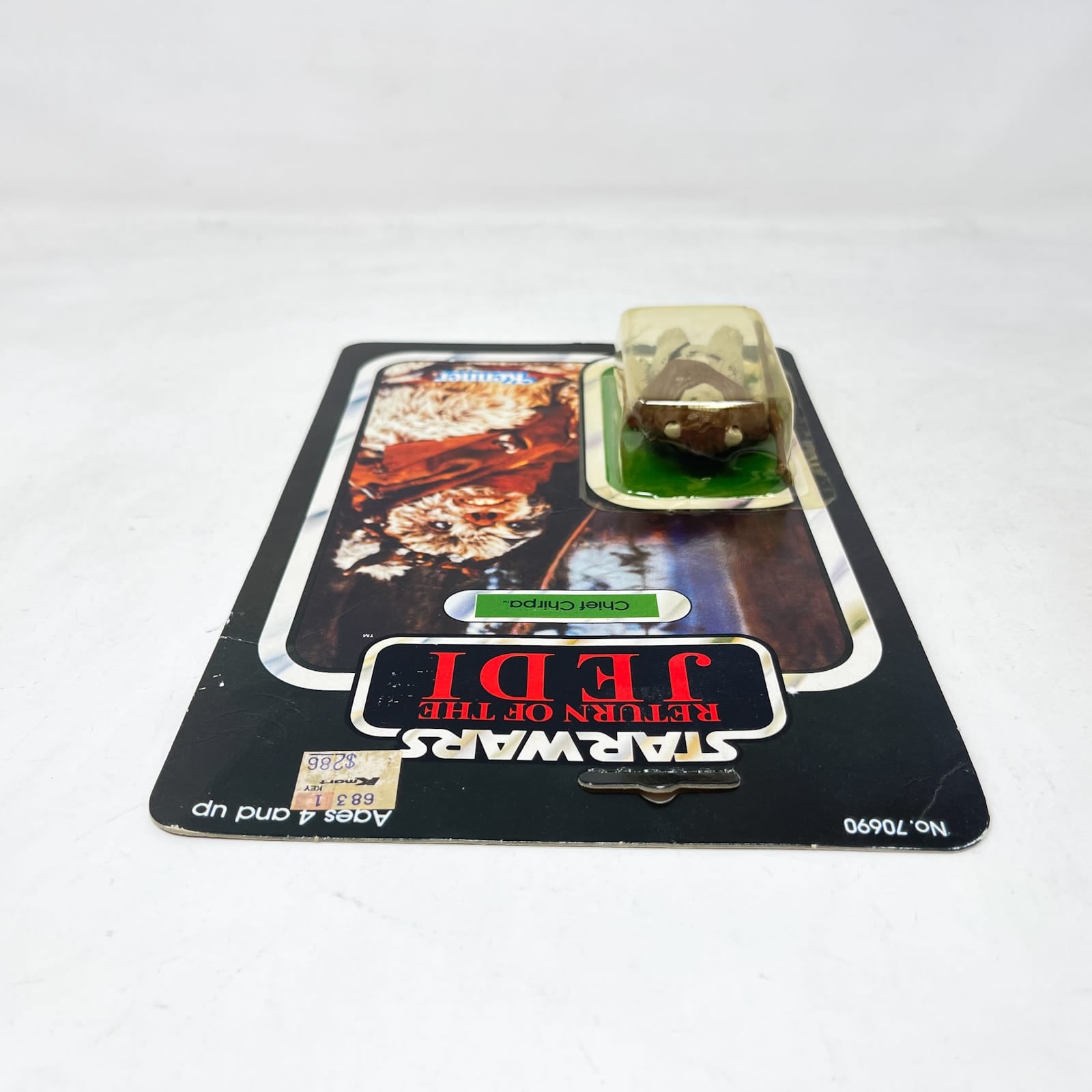 Vintage Kenner Star Wars MOC Chief Chirpa ROTJ 65A-back - Mint on Card - Vintage Kenner (1983)