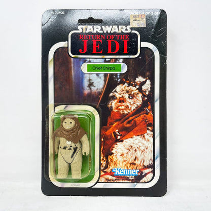 Vintage Kenner Star Wars MOC Chief Chirpa ROTJ 65A-back - Mint on Card - Vintage Kenner (1983)