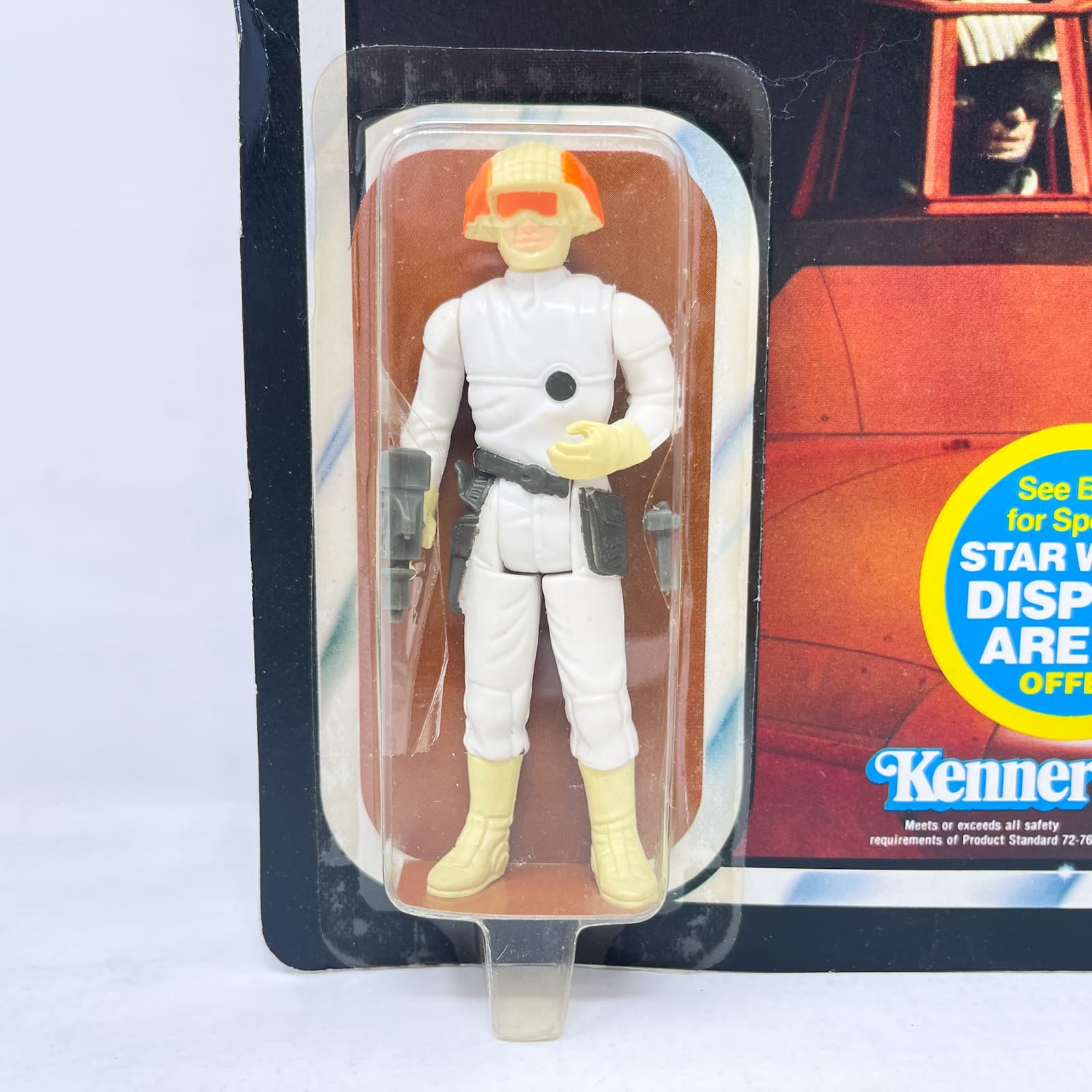 Vintage Kenner Star Wars MOC Cloud Car Pilot ESB 45A  - Mint on Card