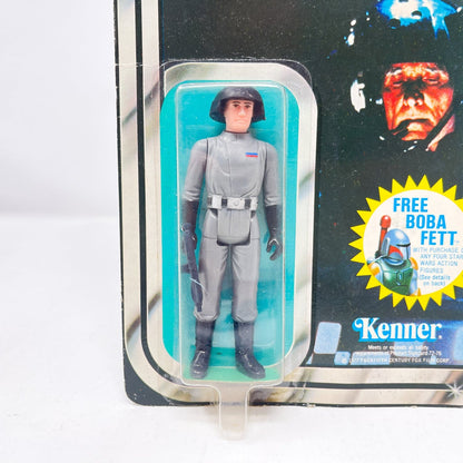 Vintage Kenner Star Wars MOC Death Squad Commander  SW 20E-back  - Mint on Card