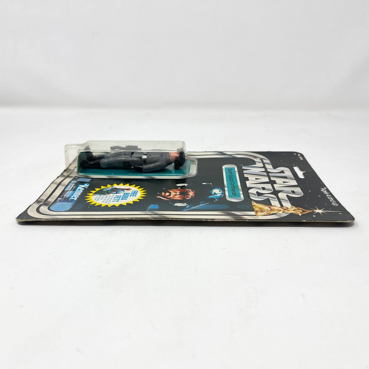 Vintage Kenner Star Wars MOC Death Squad Commander  SW 20E-back  - Mint on Card