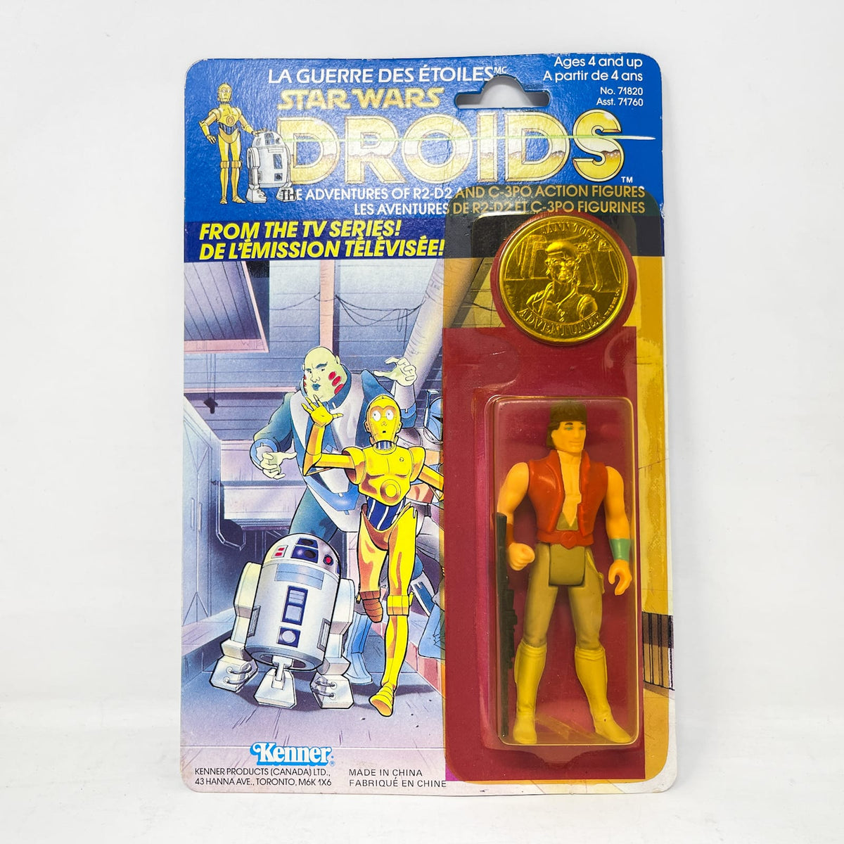 Vintage Kenner Star Wars MOC Droids Jann Tosh - Mint on Canadian Card - Vintage Kenner (1985)
