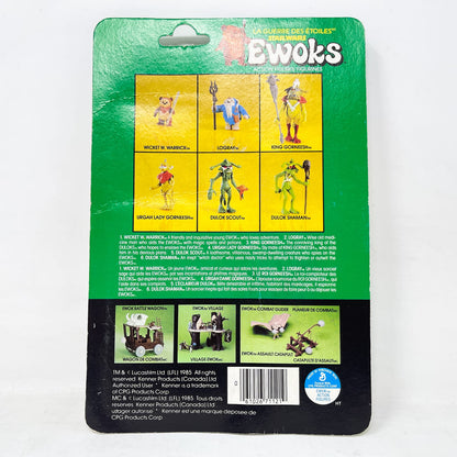 Vintage Kenner Star Wars MOC Ewoks Dulok Scout - Mint on Card Canadian - Vintage Kenner (1985)