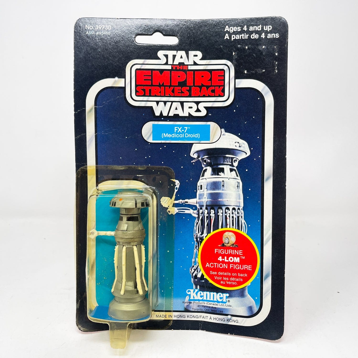 Vintage Kenner Star Wars MOC FX-7 (Medical Droid) Canadian ESB 47A - Mint on Card