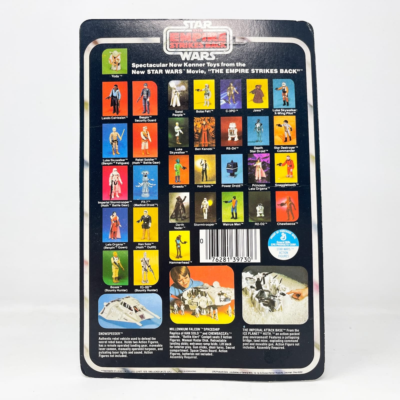 Vintage Kenner Star Wars MOC FX-7 (Medical Droid) ESB 32A - Mint on Card - Vintage Kenner (1980)