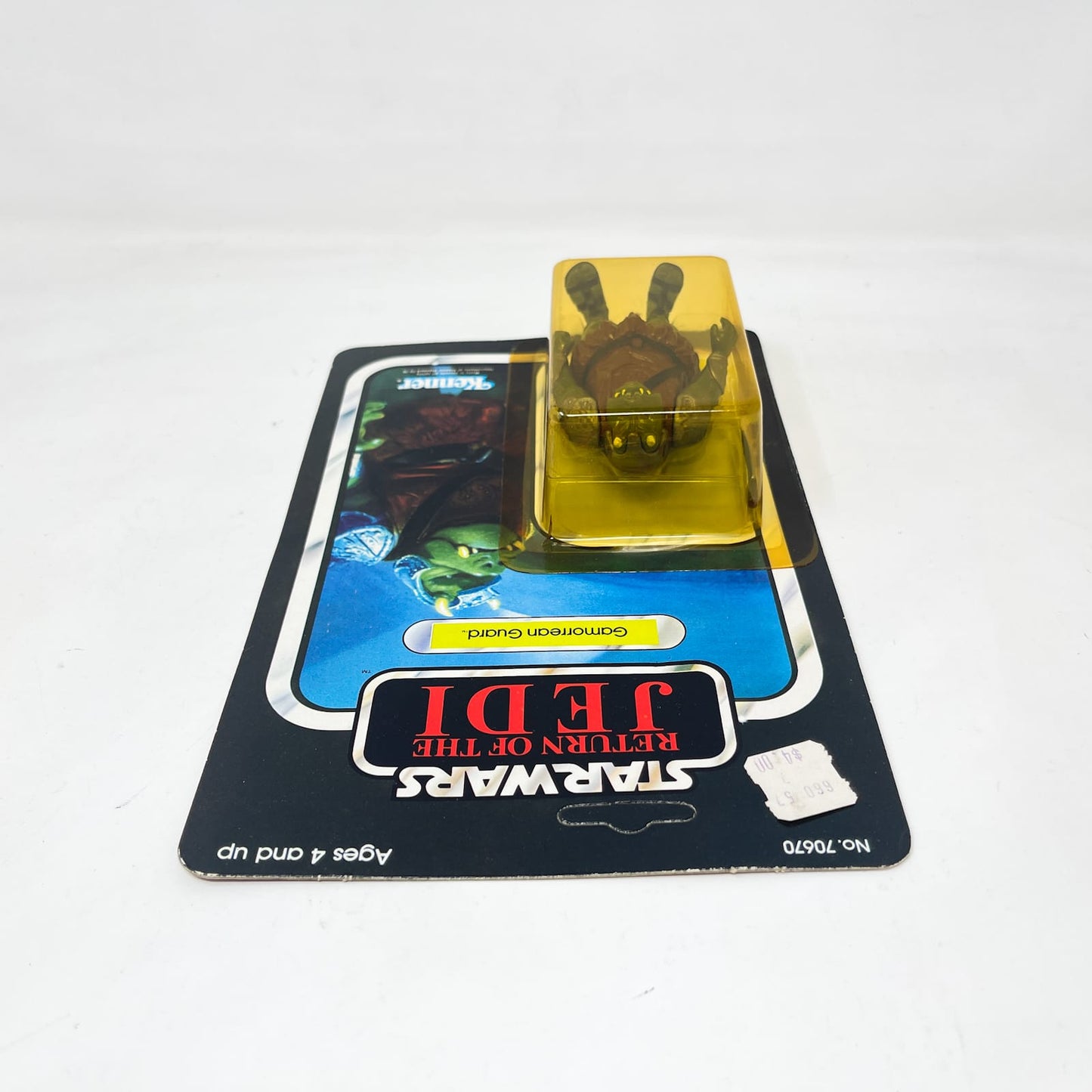 Vintage Kenner Star Wars MOC Gamorrean Guard ROTJ 65B - Mint on Card