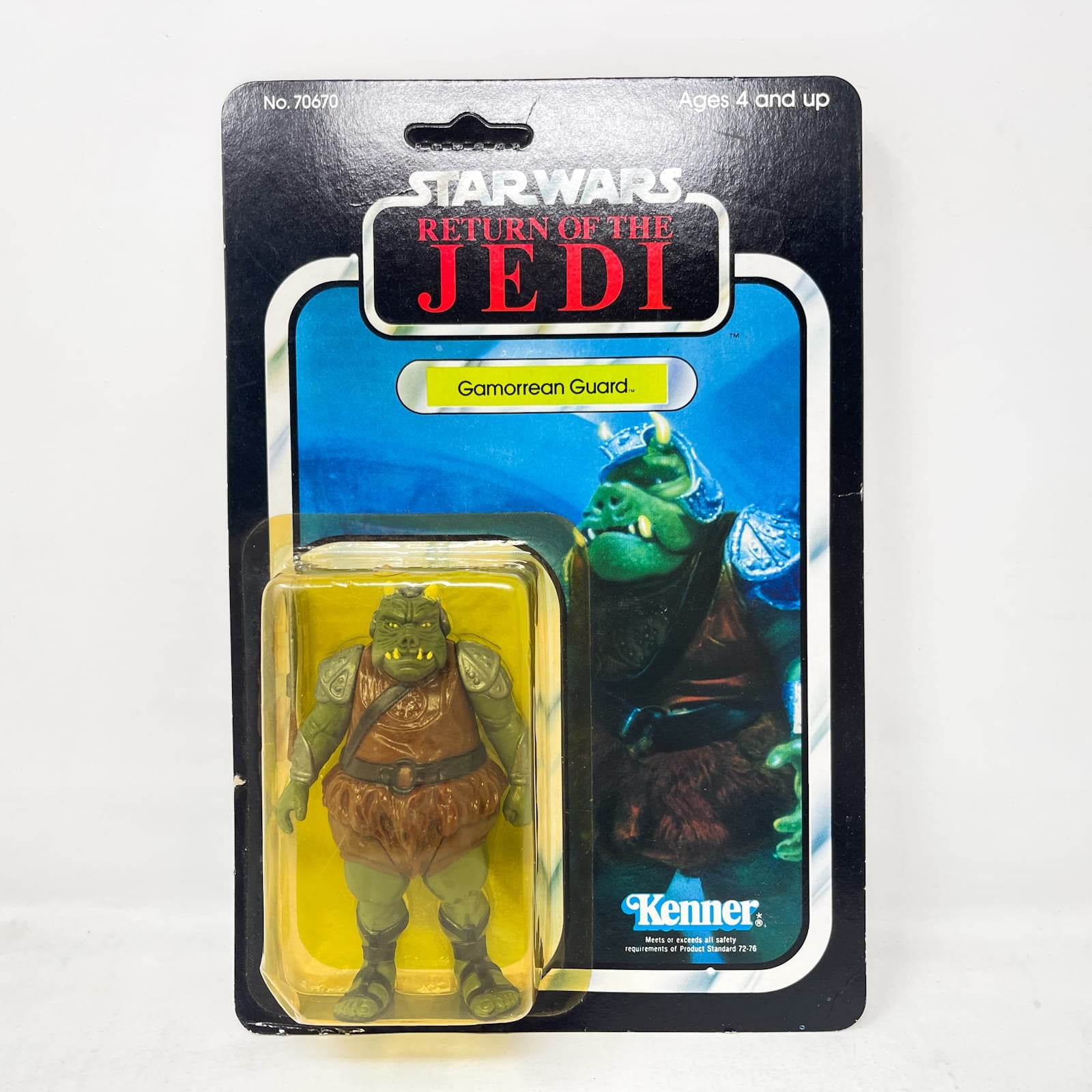 Vintage Kenner Star Wars MOC Gamorrean Guard ROTJ 77A - Mint on Card - Vintage Kenner (1983)