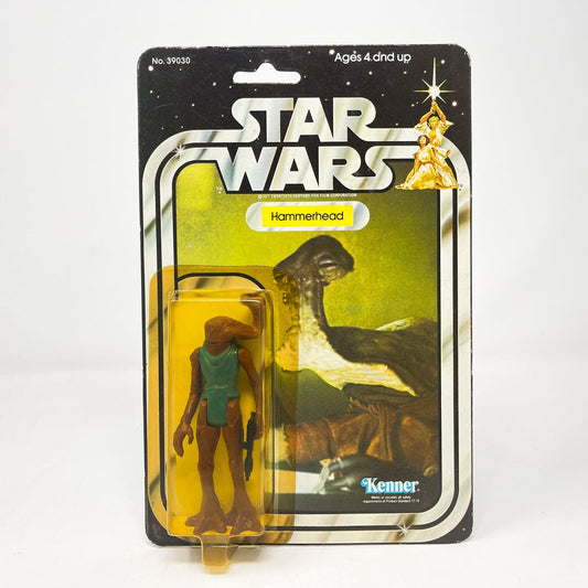 Vintage Kenner Star Wars MOC Hammerhead Star Wars 21B-back - Mint on Card