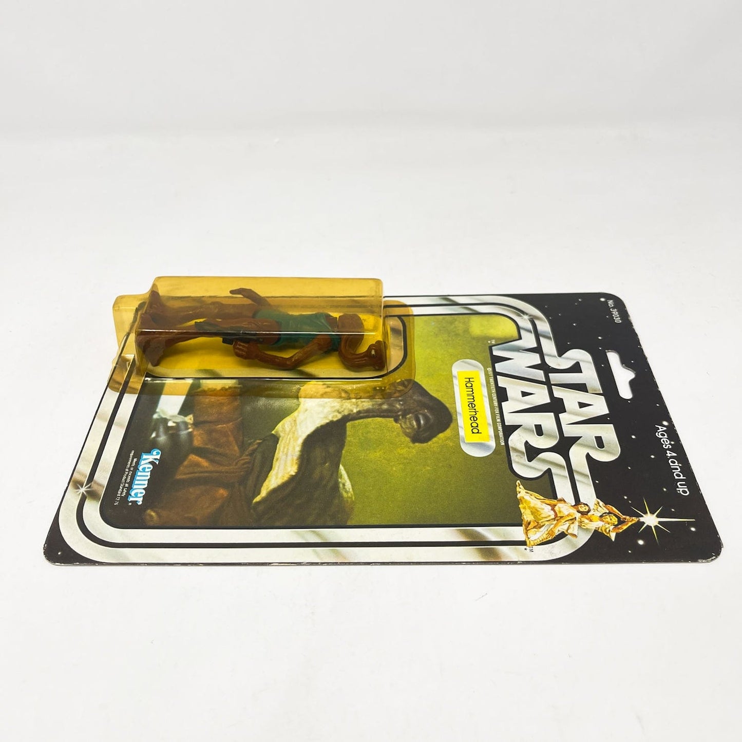 Vintage Kenner Star Wars MOC Hammerhead Star Wars 21B-back - Mint on Card