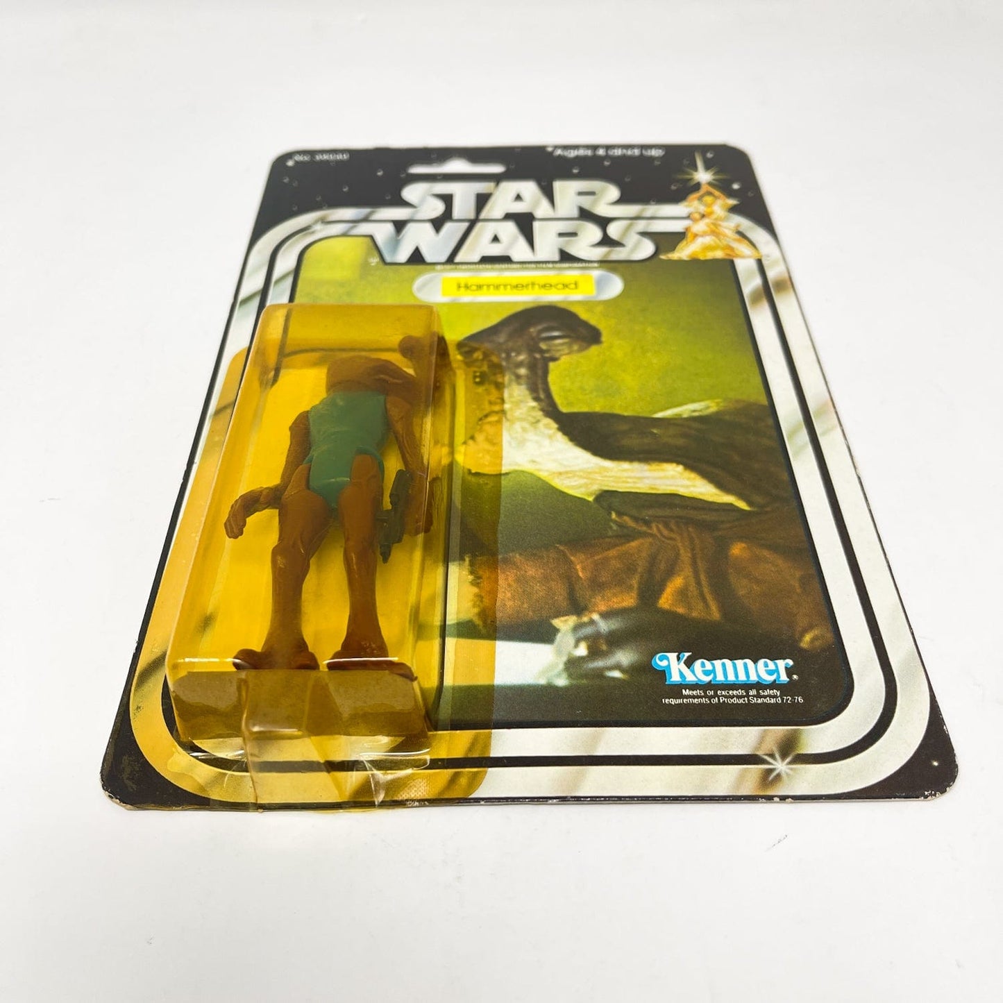 Vintage Kenner Star Wars MOC Hammerhead Star Wars 21B-back - Mint on Card
