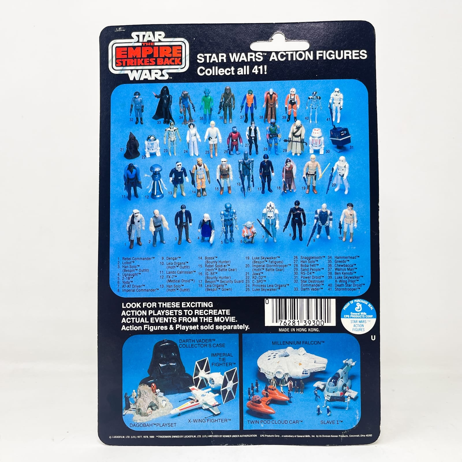 Vintage Kenner Star Wars MOC Han Solo Bespin Outfit  ESB 41D - Mint on Card - Vintage Kenner (1980)