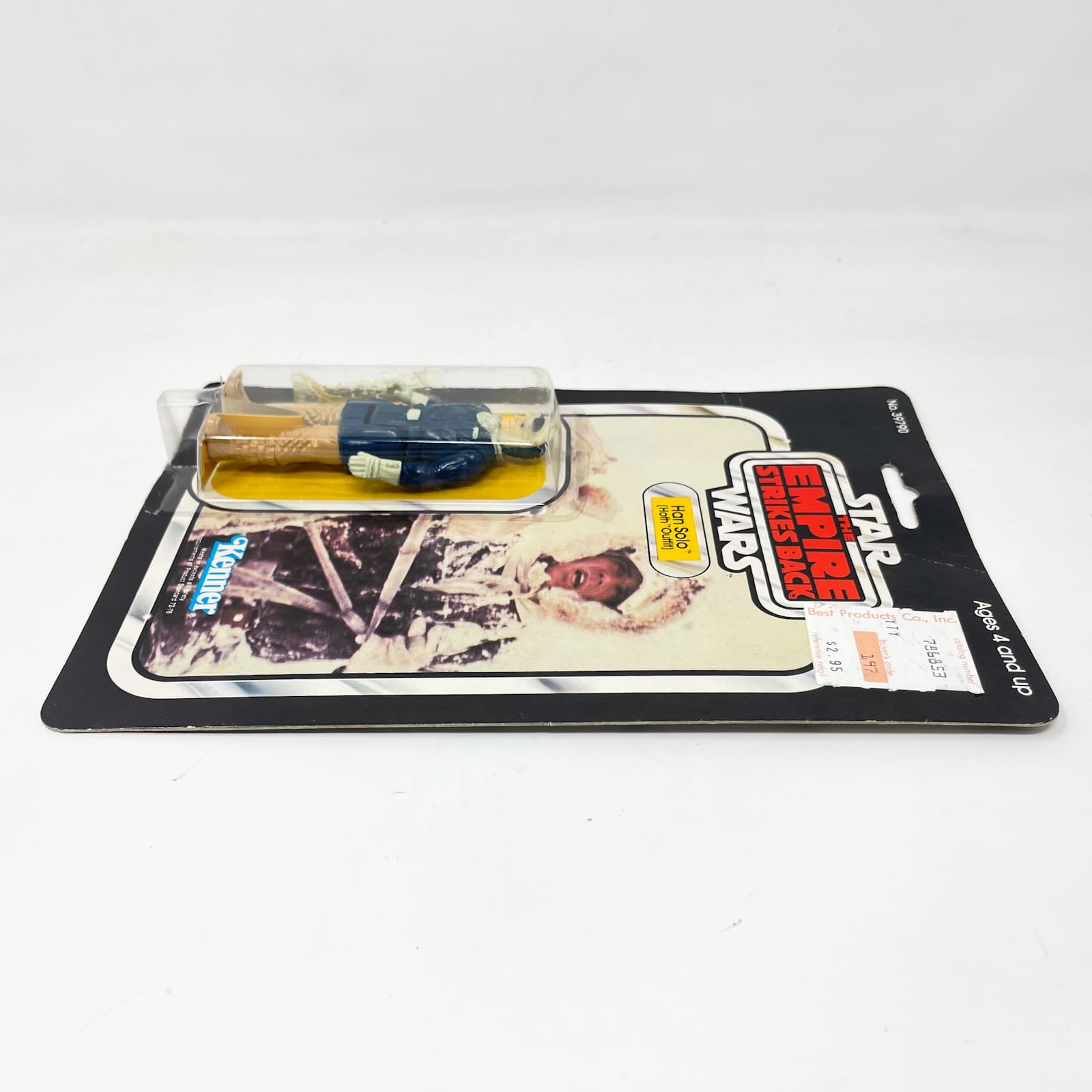 Vintage Kenner Star Wars MOC Han Solo (Hoth Outfit) on ESB 31A - Mint on Card - Vintage Kenner Star Wars (1980)