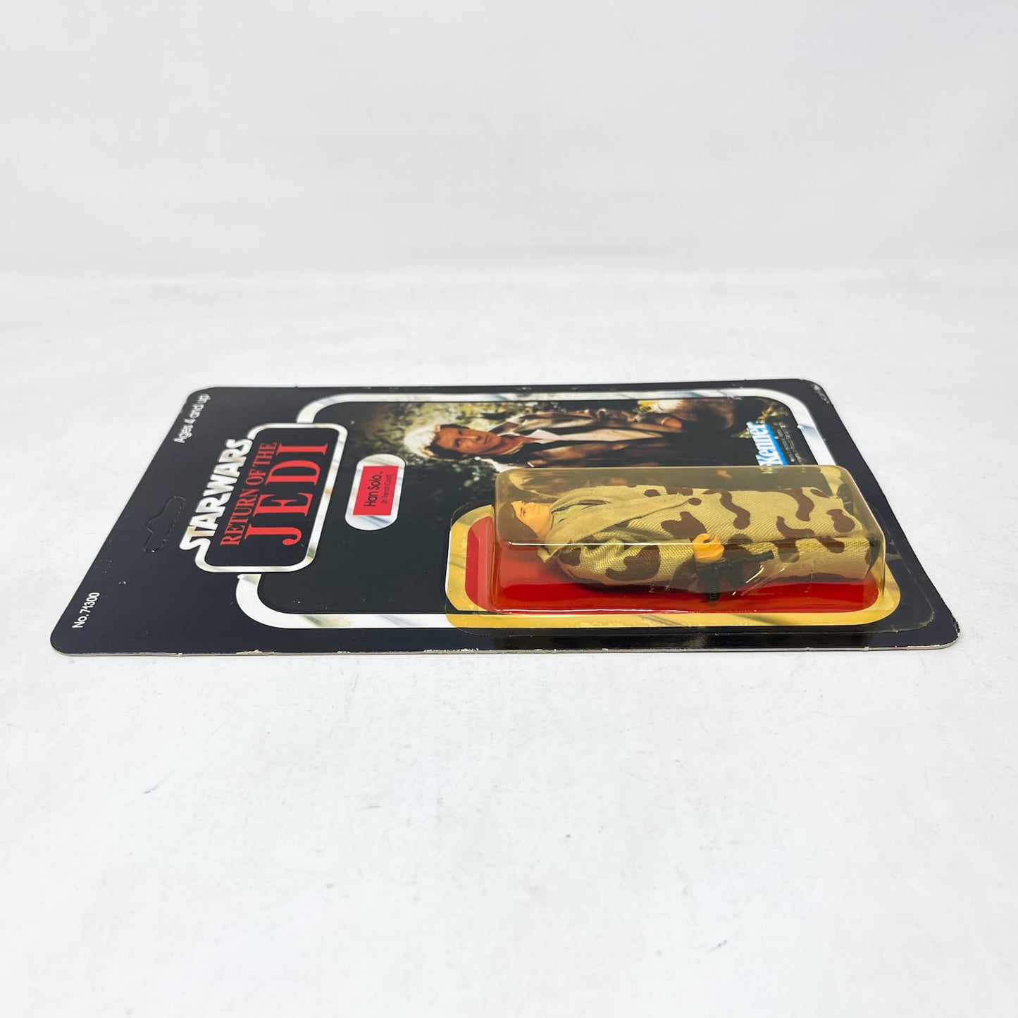 Vintage Kenner Star Wars MOC Han Solo (in Trench Coat) ROTJ 77A - Mint on Card - Vintage Kenner (1983)