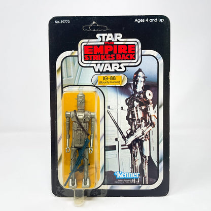 Vintage Kenner Star Wars MOC IG-88 ESB 48A-back  - Mint on Card