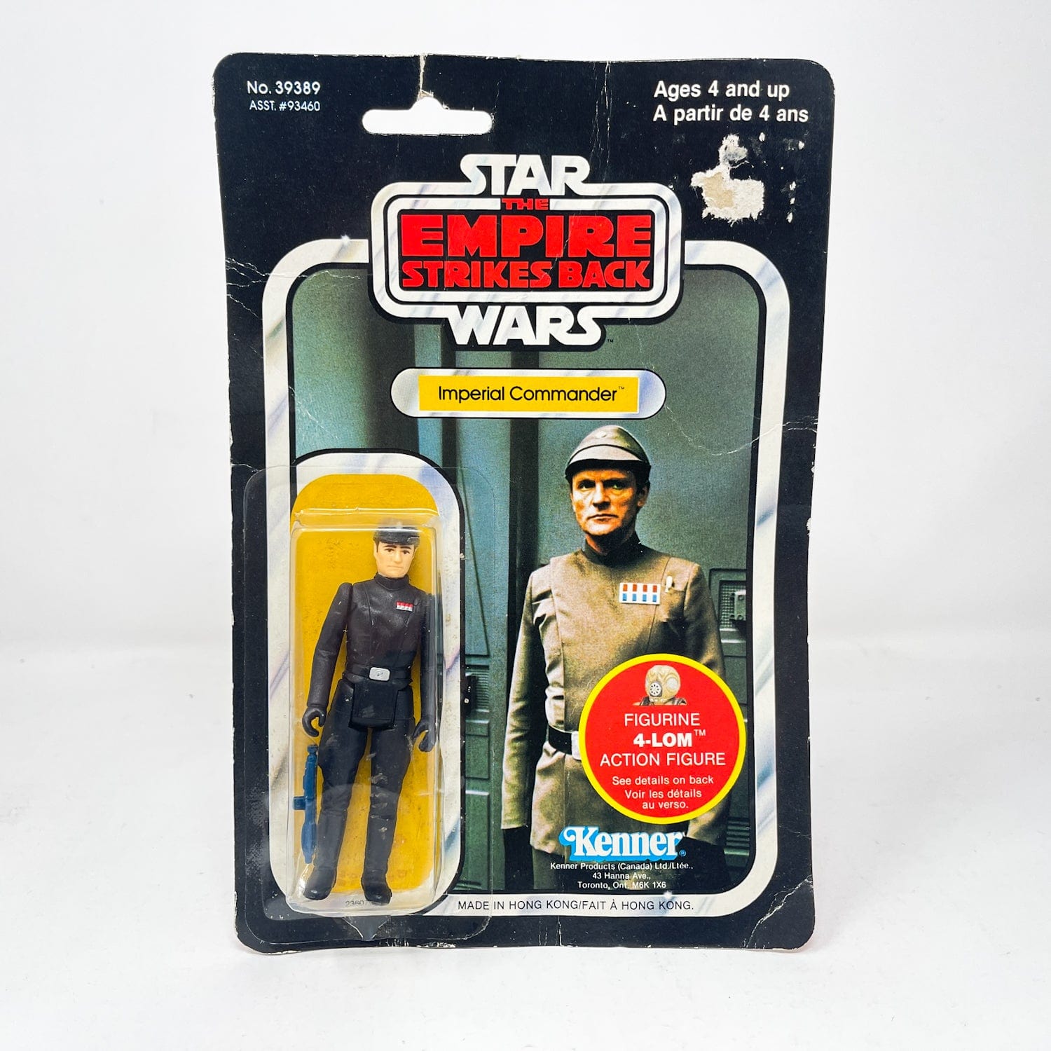 Vintage Kenner Star Wars MOC Imperial Commander Canadian ESB 47A - Mint on Card