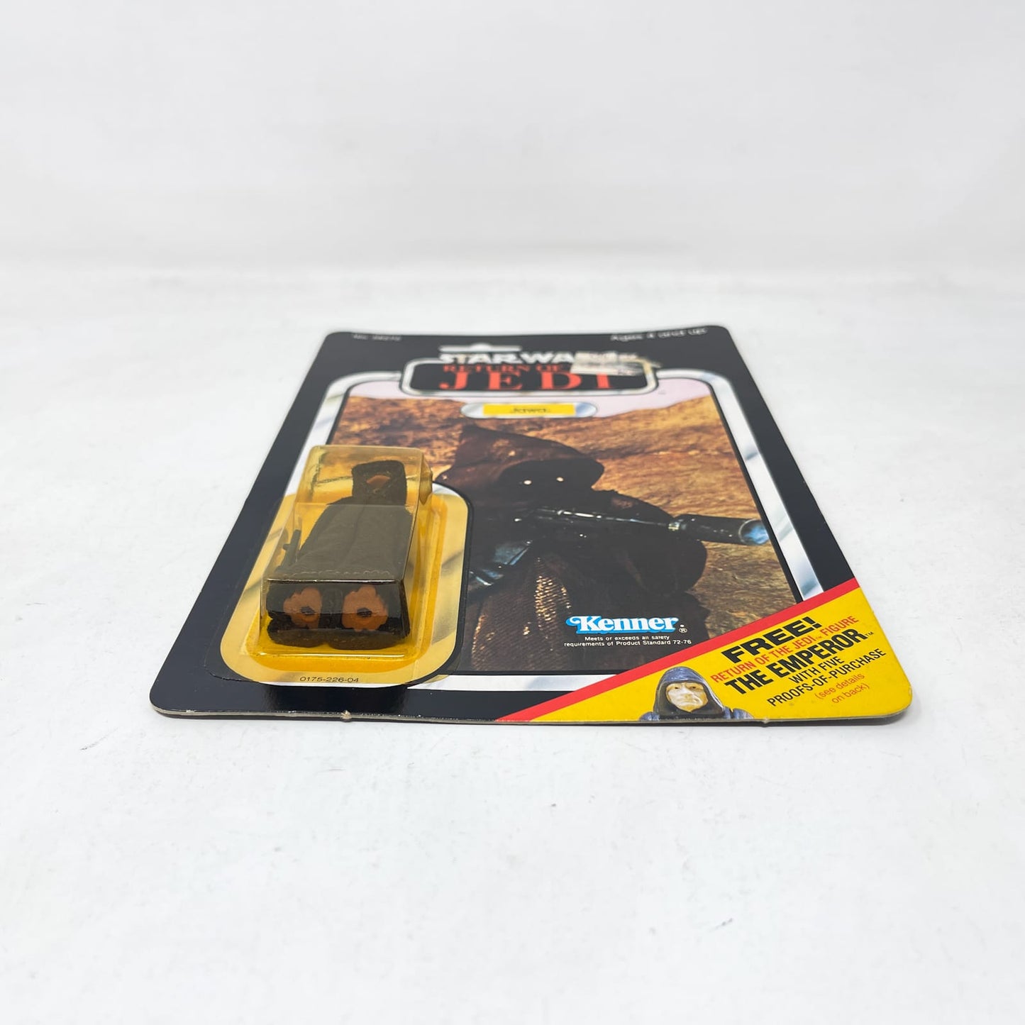 Vintage Kenner Star Wars MOC Jawa ROTJ 65C-back  - Mint on Card - Vintage Kenner (1983)