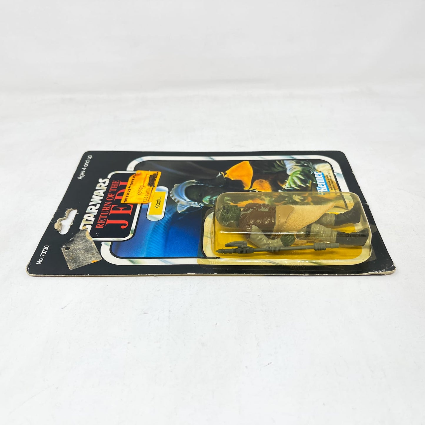 Vintage Kenner Star Wars MOC Klaatu ROTJ 65B-back  - Mint on Card